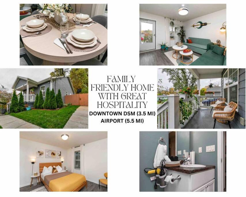 Family Friendly Home Close To Airport And Downtown Des Moines Zewnętrze zdjęcie